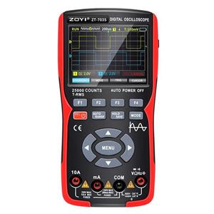 اسیلوسکوپ، مولتی تر و فانکشن ژنراتور زویی مدل ZT-703S