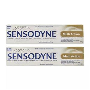خمیر دندان سنسوداین مدل Multi Action - Whitening حجم 75 میلی لیتر بسته 2 عددی
