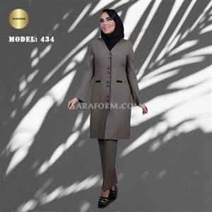 فرم اداری مانتو و شلوار کد 434