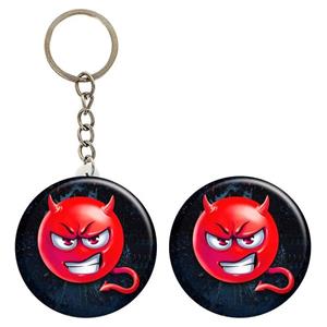 پیکسل گالری باجو طرح شکلک اموجی کد emoji 88 به همراه جاکلیدی