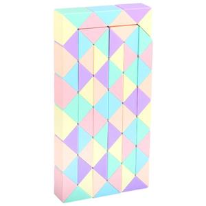 مکعب روبیک مدل ماری 72 مویو ماکارون طرح پاستلی