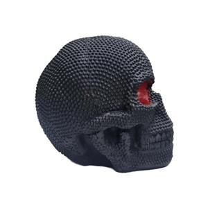 مجسمه مدل اسکلت جمجمه طرح مرواریدی  00145