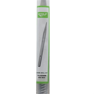 قلم 5 شیار بتن کن ولف مدل نوک تیز کد YP-18x400MM سایز 40 سانتی متر