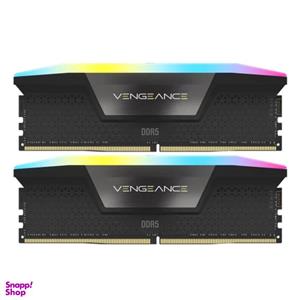 رم دسکتاپ DDR5 دو کاناله 7200 مگاهرتز CL34 کورسیر مدل VENGEANCE RGB ظرفیت 32 گیگابایت