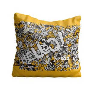 کاور کوسن مستر پیکد طرح گرافیتی کد PCD-TP1034