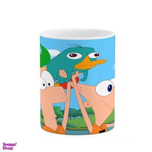 ماگ کاکتی مدل کارتون Phineas And Ferb کد mgh22914