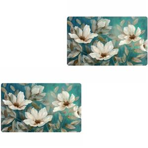 پادری مدل گل رویه مخمل طرح ترک کد D.501 مجموعه دو عددی