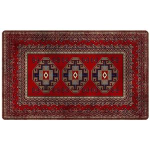پادری مدل رویه مخمل طرح فرش کد S204 سایز 75x45 سانتی متر