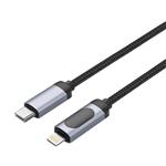 کابل تبدیل USB-C به لایتنینگ سیکنای مدل SX-16 طول 1متر