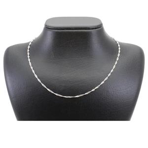 زنجیر نقره مدل p6543 -