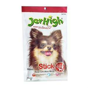 تشویقی سگ جرهای مدل chicken stick وزن 60 گرم