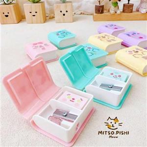 تراش مدل کتابی پاک کن دار