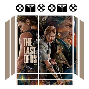 برچسب پلی استیشن 4 فت توییجین وموییجین مدل last of us 02 مجموعه 16 عددی