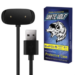 کابل شارژ وایت ولف مدل WF-Charge مناسب برای ساعت هوشمند امیزفیت Bip 3 / Bip 3 Pro