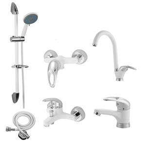 ست شیرآلات ترنم مدل سولار پلاسSK مجموعه 6 عددی