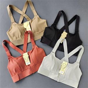 نیم تنه ورزشی زنانه مدل بند تنظیم شونده چسبی