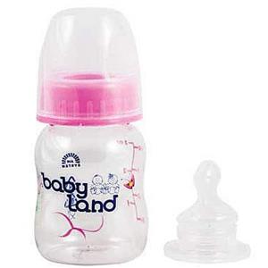 شیشه شیر بیبی لند مدل 307 ظرفیت 80 میلی لیتر Baby Land 307 Baby Bottle 80ml