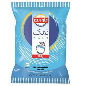 نمک تصفیه یددار تبلور مجدد ملورین - 700 گرم