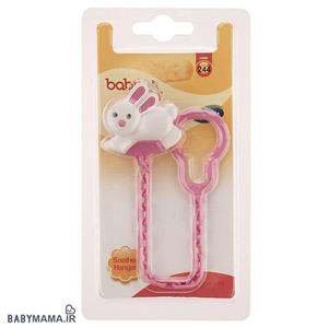 زنجیر خرگوشی پستانک بیبی لند مدل 244 Baby Land 244 Rabbit Soother Chain