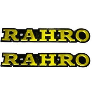 آرم روی باک موتور سیکلت وارون مدل A-17-RAHRO-GLD مناسب برای هوندا بسته 2 عددی