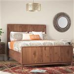 تخت خواب چوبی مدل Wooden-61.0 (سایز Queen )