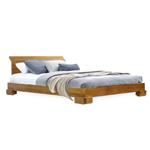 تخت خواب چوبی مدل Wooden-57.0 (سایز Queen )