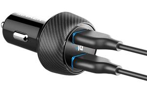 شارژر فندکی انکر مدل A2212012 PowerDrive Elite 2 Car Charger 