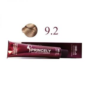 رنگ مو پرنسلی سری دودی شماره 9.2 بلوند دودی خیلی روشن