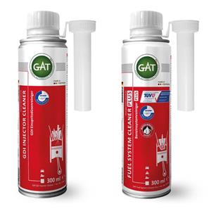 انژکتورشوی GDI و تمیزکننده سیستم سوخت رسانی پلاس گات مدل GP حجم 300 میلی لیتر بسته 2 عددی
