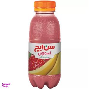 اسموتی موز و توت فرنگی سن ایچ - 300 میلی لیتر