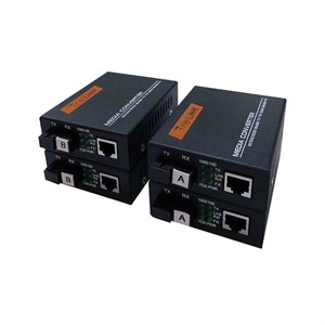 مدیاکانورتر نت لینک تک کر مدل HTB-GS-03-20KM-AB بسته 4 عددی