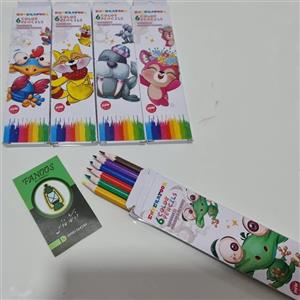 مداد رنگی 6 رنگ امپراطور مدل Bear