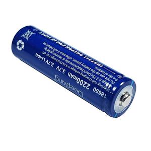 باتری لیتیوم یون قابل شارژ دیپ کینگ مدل BB-18650 ظرفیت 2200 میلی آمپر ساعت بسته 4 عددی