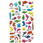 استیکر کودک طرح جانوران دریایی مدل Aquatic animal  - j04