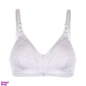 سوتین زنانه لین مدل فنردار کد 4680-427 رنگ سفید