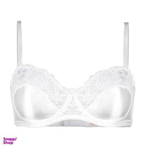 سوتین زنانه لین مدل فنردار کد 4680-418 رنگ سفید