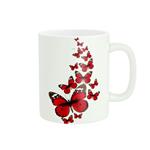 ماگ زیگورات مدل پروانه قرمز کد 1500