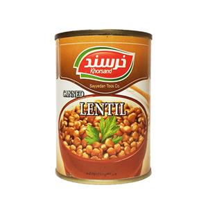 کنسرو عدسی خرسند - 370 گرم