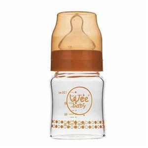 شیشه شیر وی مدل 744/1 گنجایش 120 میلی لیتر Wee 744.1 Baby Bottle 120ml