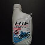 روغن موتورسیکلت 10w40 Full Synthetic SN برند HTC حجم 1 لیتری