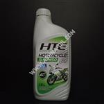 روغن موتورسیکلت 10w50 Synthetic Blend SL برند HTC حجم 1.3 لیتری