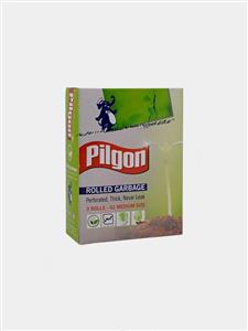 کیسه زباله رولی پیلگون (Pilgon) مدل New سایز متوسط بسته 42 عددی