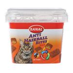 تشویقی گربه سانال مدل Anti Hairball Bites وزن 75 گرم