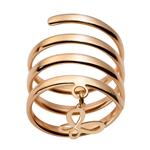 انگشتر طلا 18 عیار زنانه جواهری سون مدل 3244