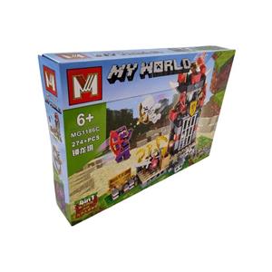 ساختنی مدل ماینکرافت طرح MY WORLD کد 1186C