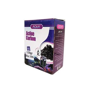 زغال اکتیو آکواریوم آکوا مدل Active Carbon وزن 150 گرم