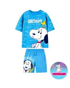 تیشرت و شلوارک snoopy پسرانه کد 2/88