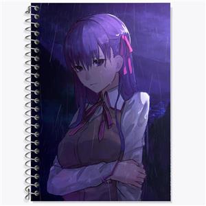 دفتر لغت 50 برگ خندالو مدل ساکورا انیمه فیت استی نایت Fate Stay Night کد 22741