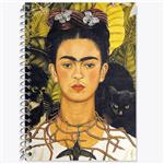 دفتر لغت 50 برگ خندالو مدل فریدا کالو Frida Kahlo کد 3720