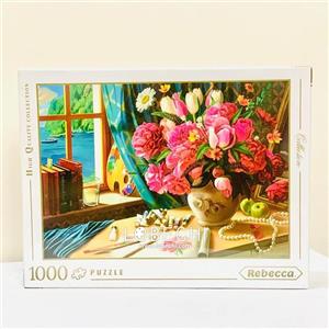 پازل 1000 تکه ربکا مدل رایحه هنر